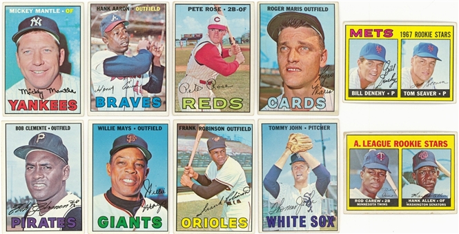 1967 Topps Complete Set (609)